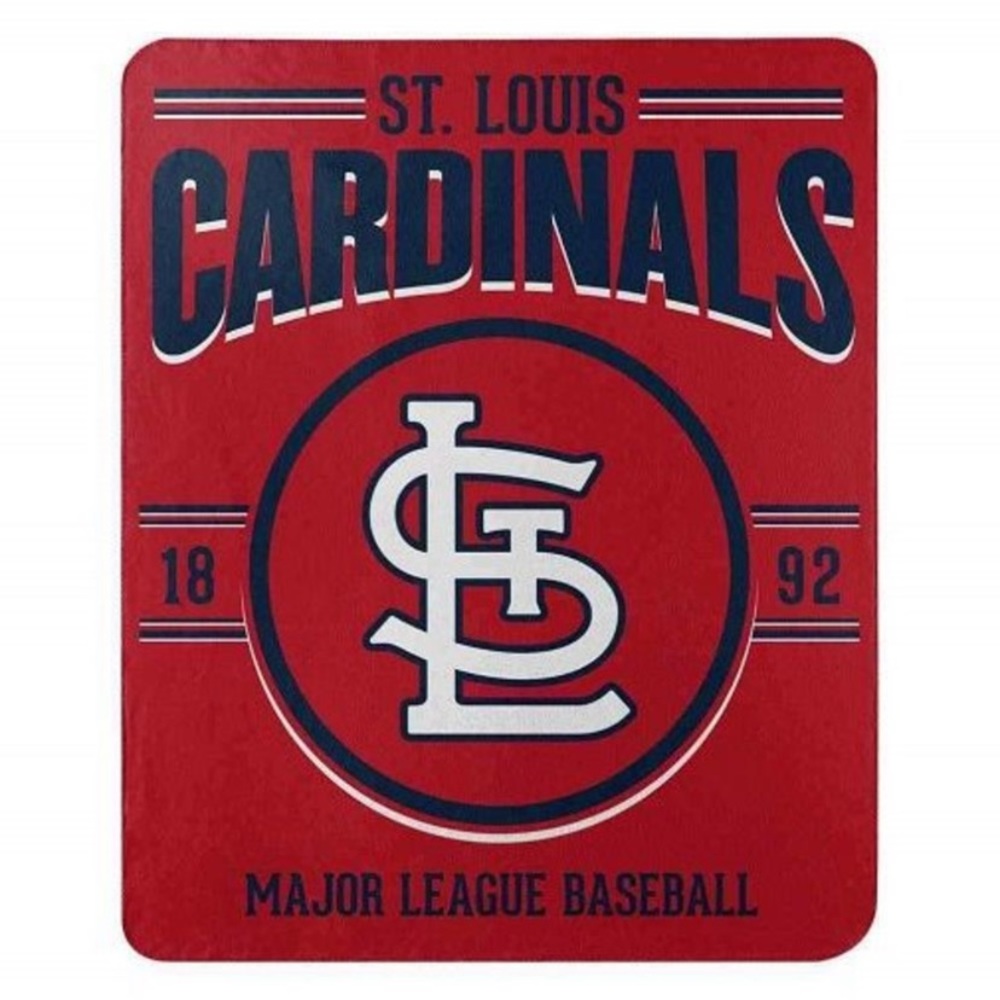 St. Louis Cardinals MLB Northwest Southpaw Fleece Throw.